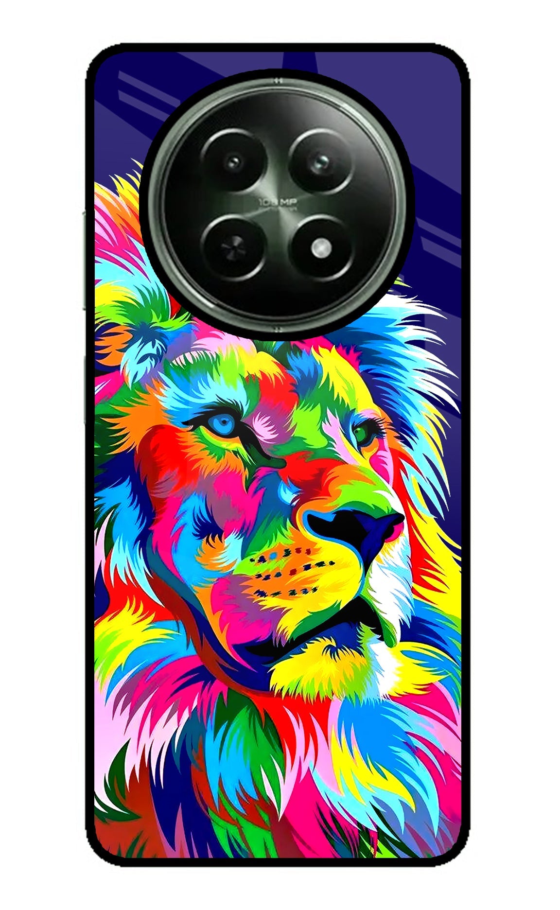 Vector Art Lion Realme 12 5G Back Cover