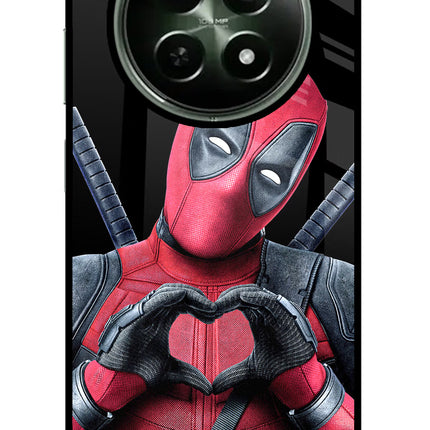 Deadpool Realme 12 5G Glass Case