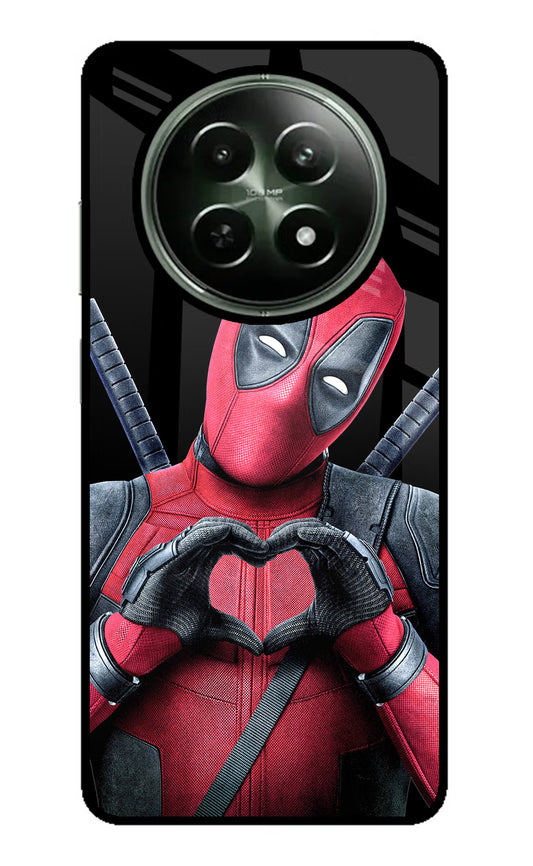 Deadpool Realme 12 5G Glass Case