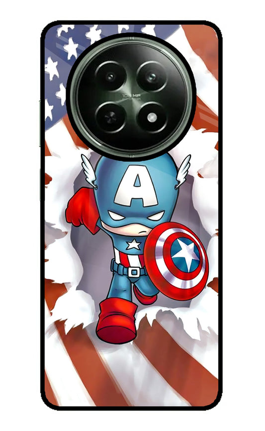 Captain America Realme 12 5G Glass Case