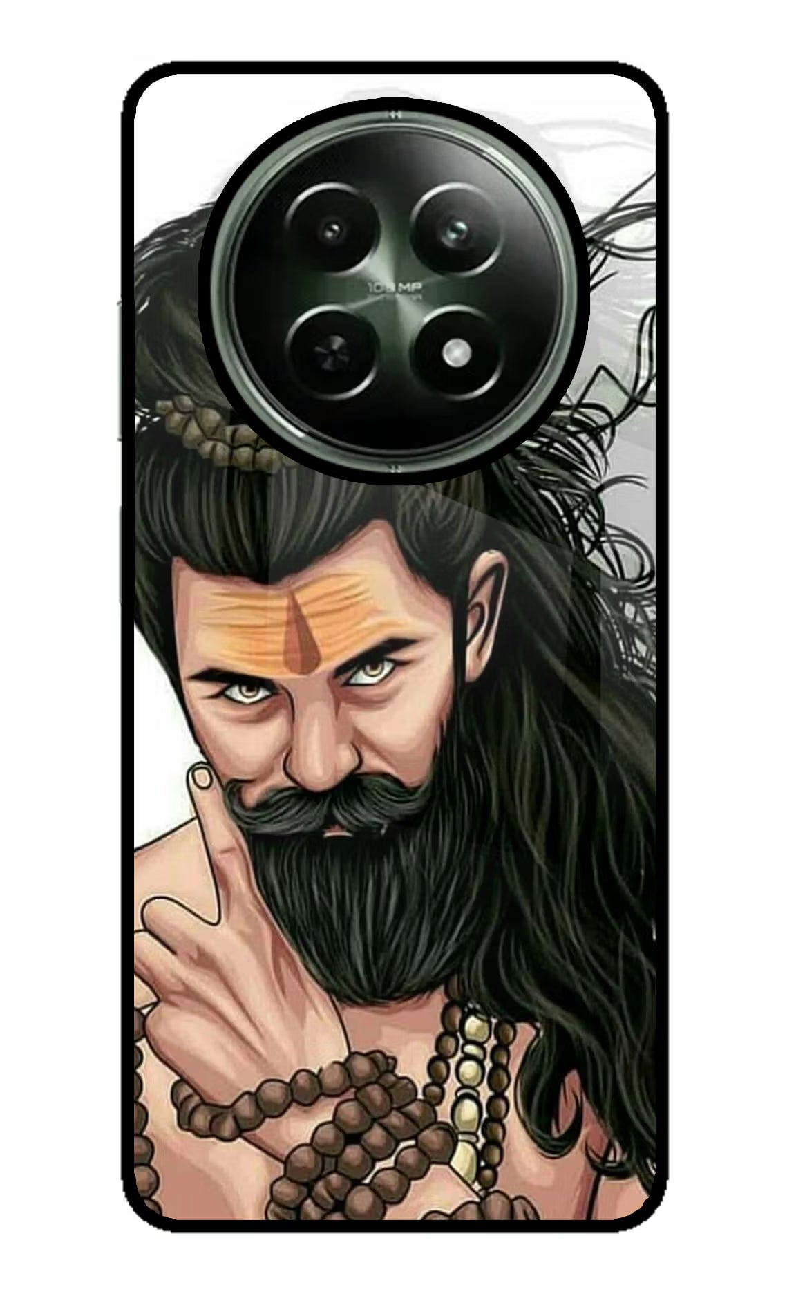 Mahadev Realme 12 5G Glass Case Back Cover by Casekaro