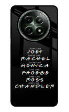FRIENDS Character Realme 12 5G Glass Case