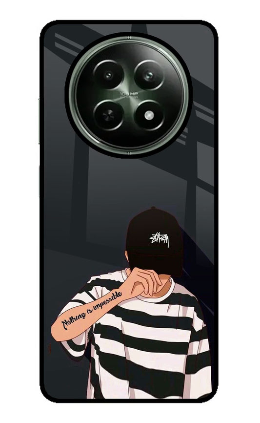 Aesthetic Boy Realme 12 5G Glass Case