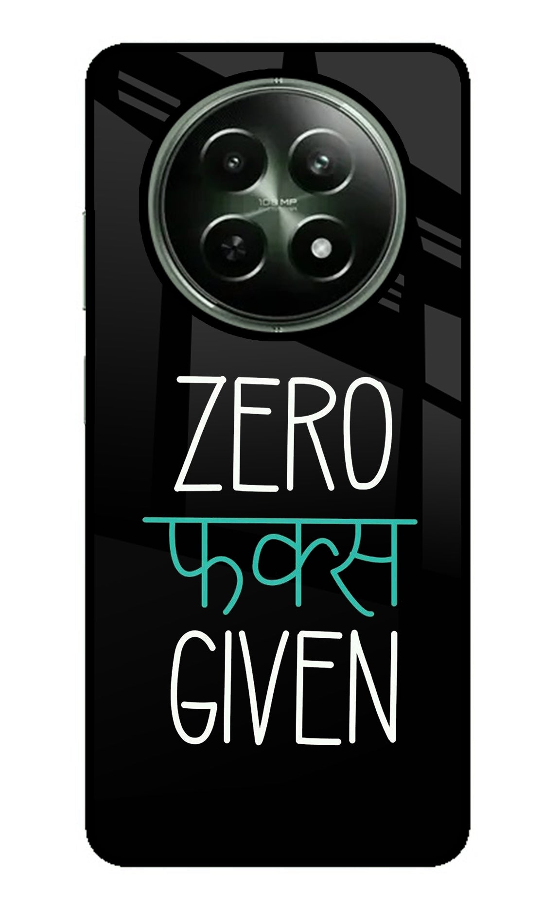 Zero Fucks Given Realme 12 5G Back Cover