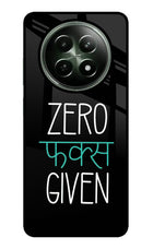Zero Fucks Given Realme 12 5G Glass Case