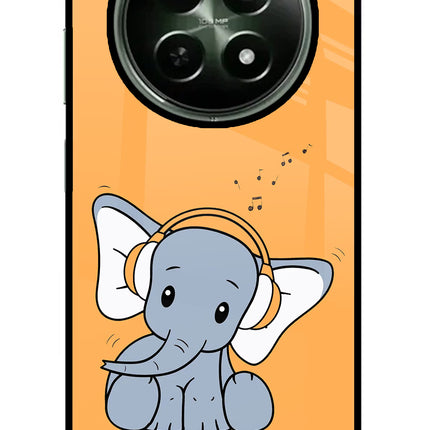 High On Music Realme 12 5G Glass Case