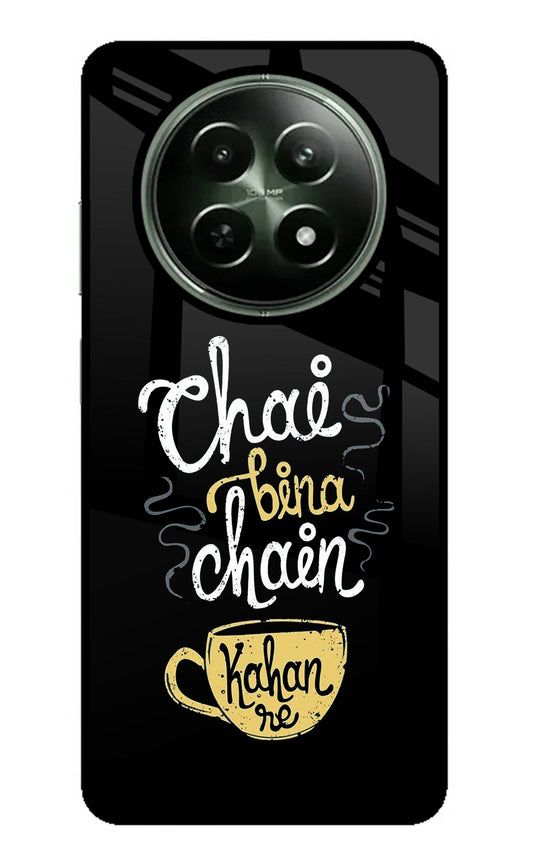 Chai Bina Chain Kaha Re Realme 12 5G Glass Case