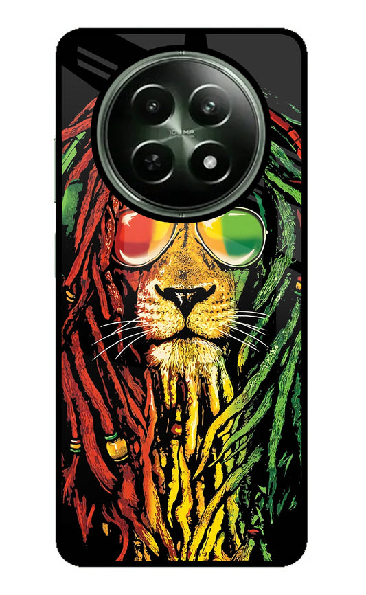 Rasta Lion Realme 12 5G Glass Case