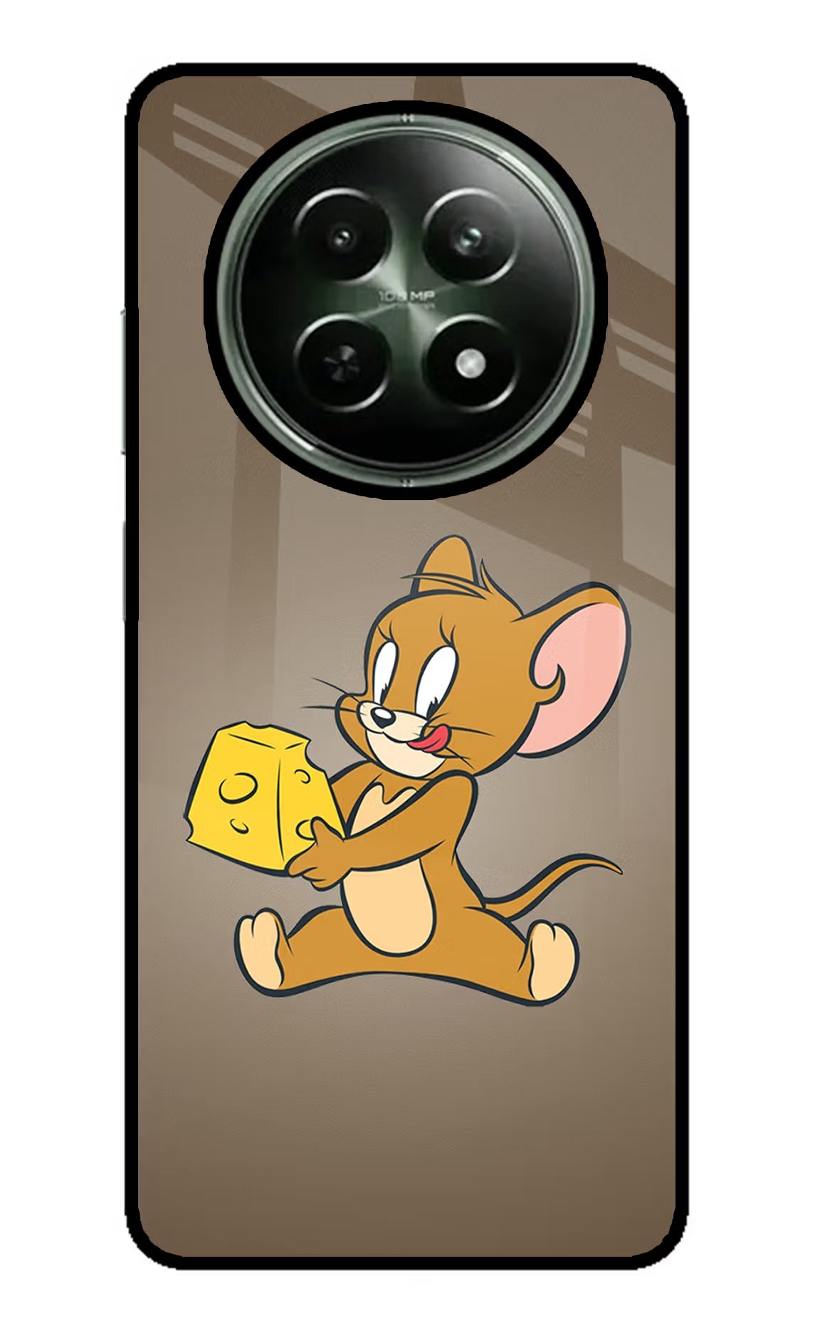Jerry Realme 12 5G Glass Case Back Cover by Casekaro