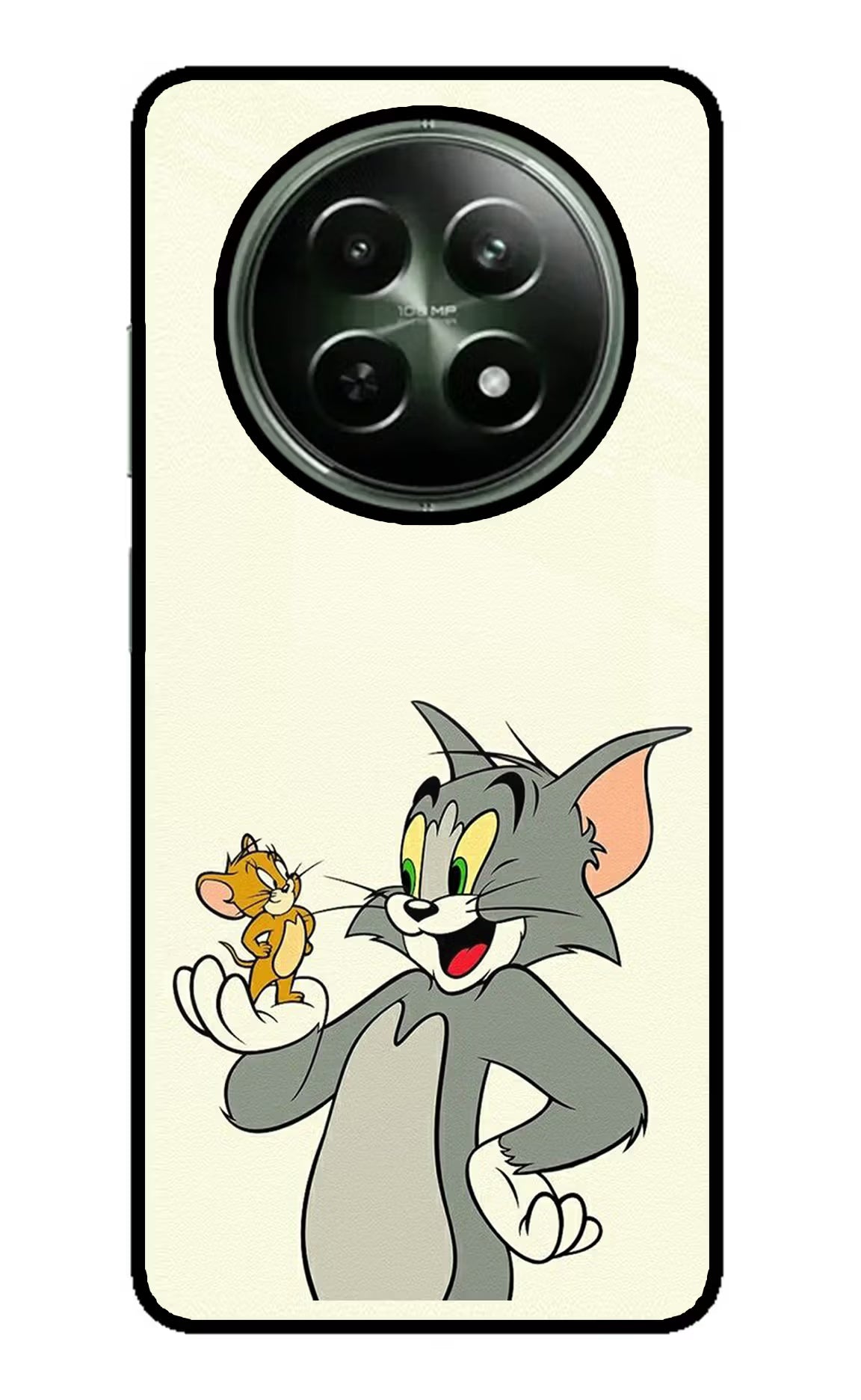 Tom & Jerry Realme 12 5G Glass Case Back Cover by Casekaro