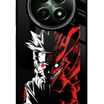 Naruto Two Face Realme 12 5G Glass Case