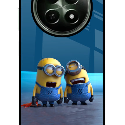 Minion Laughing Realme 12 5G Glass Case