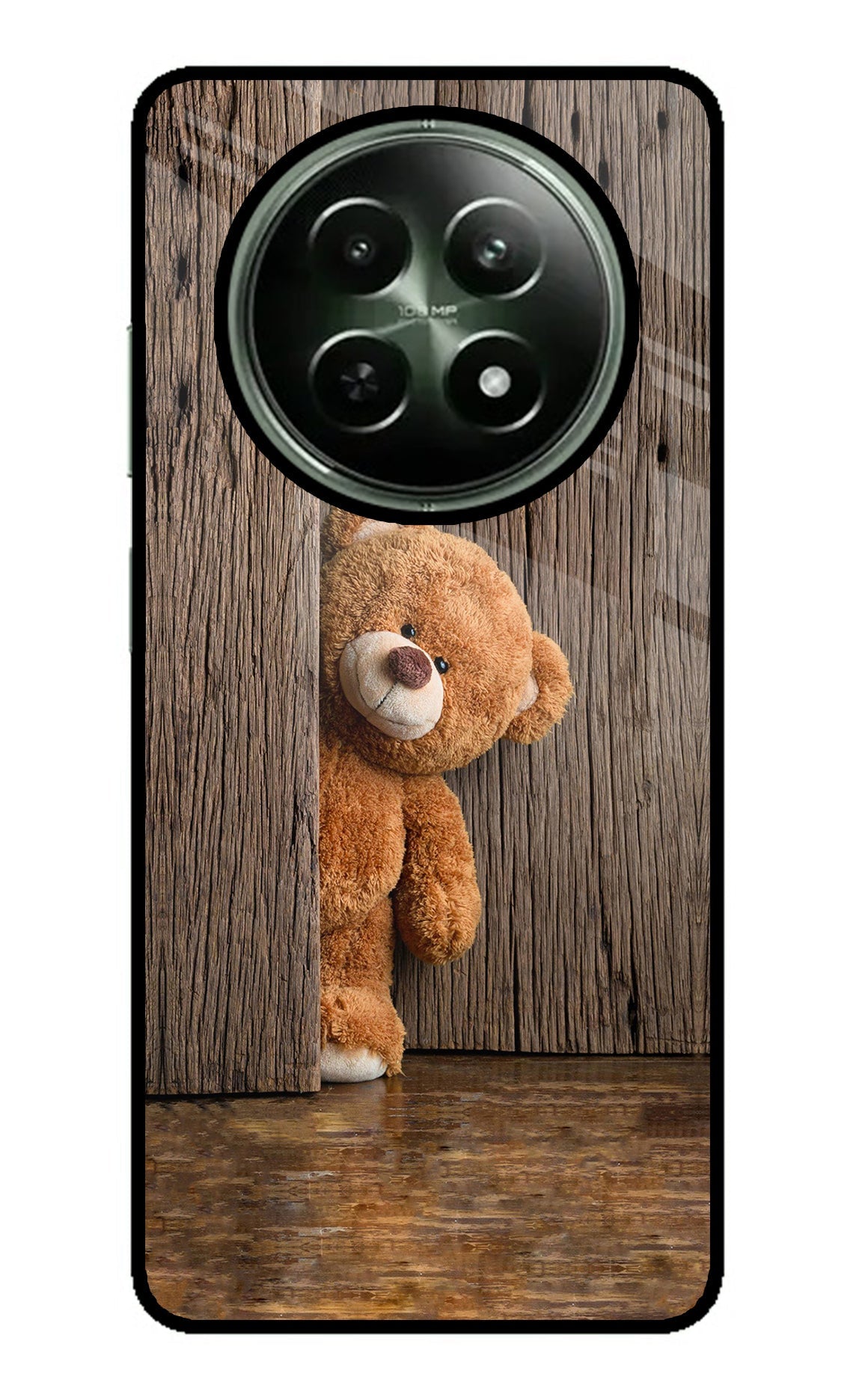 Teddy Wooden Realme 12 5G Back Cover