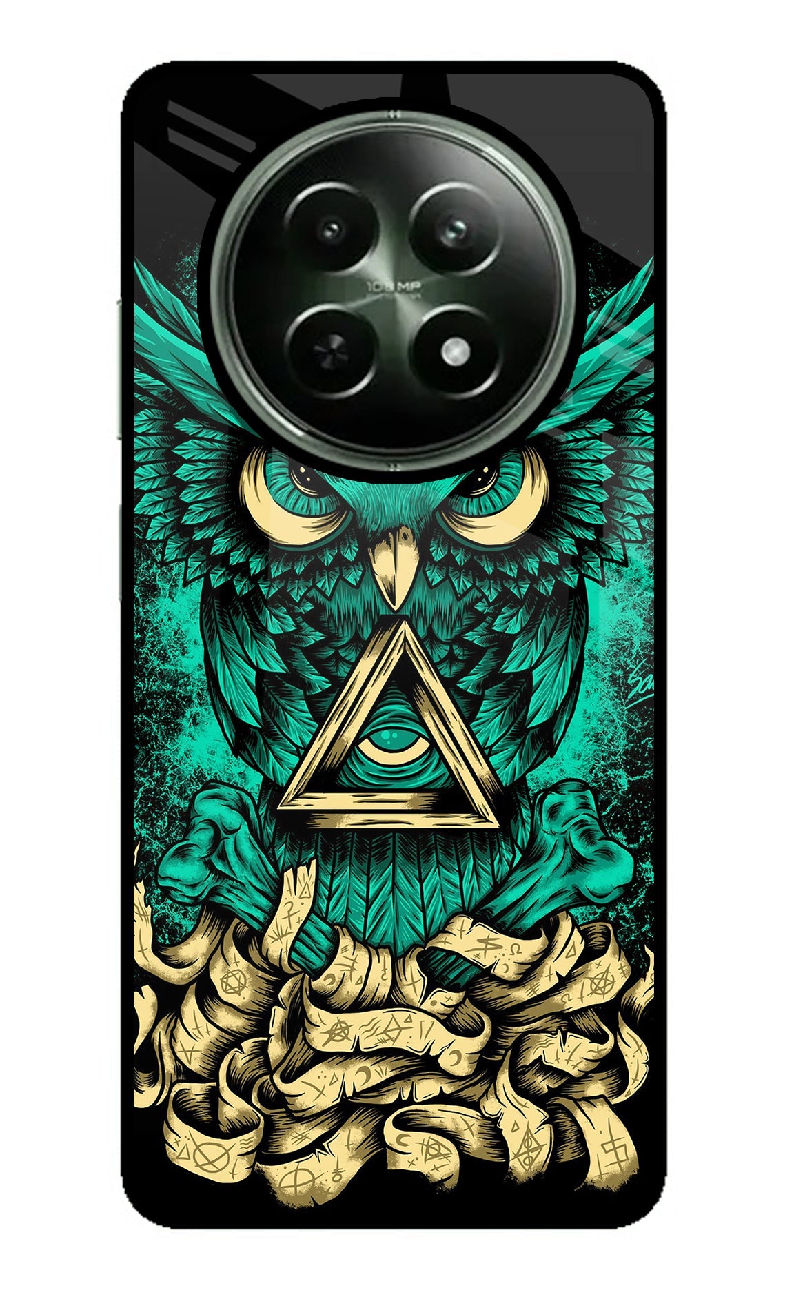 Green Owl Realme 12 5G Back Cover