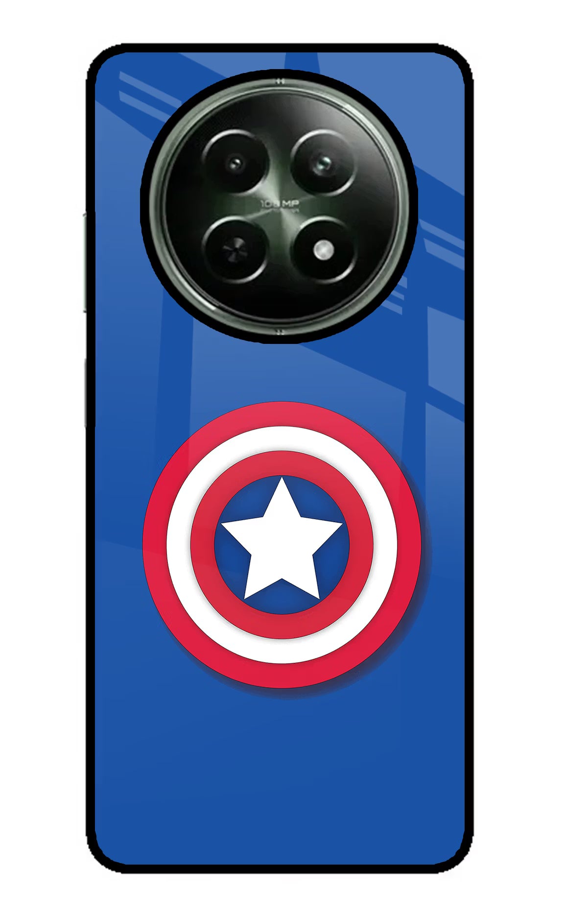 Shield Realme 12 5G Glass Case Back Cover by Casekaro