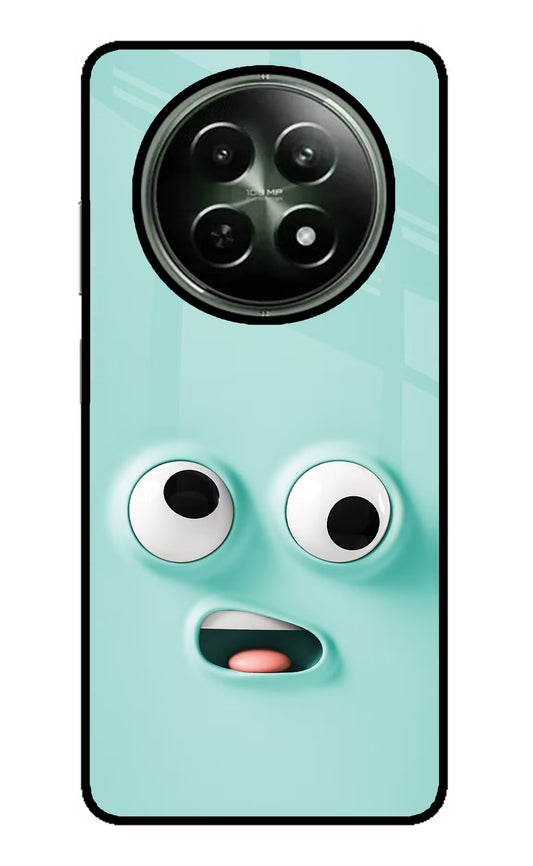 Funny Cartoon Realme 12 5G Glass Case