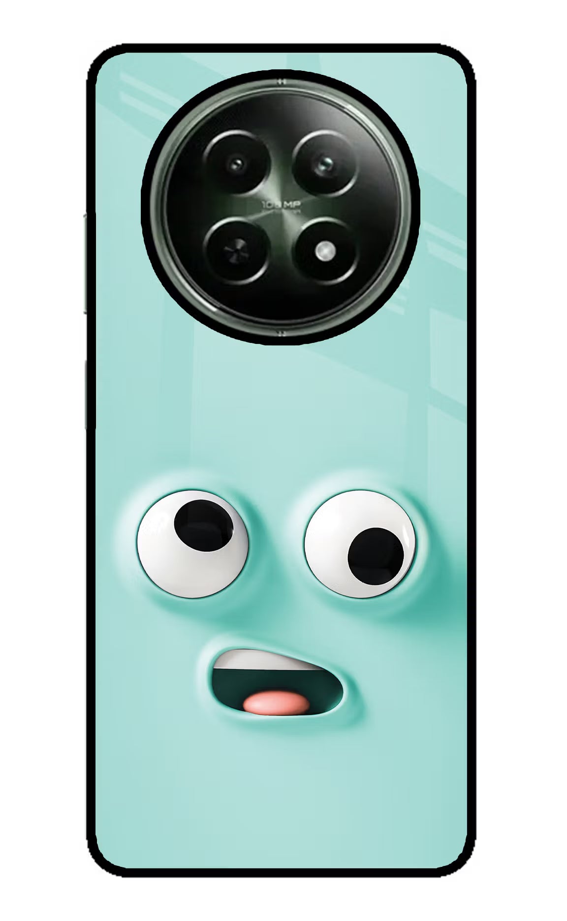 Funny Cartoon Realme 12 5G Glass Case Back Cover by Casekaro