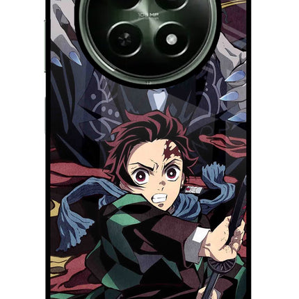 Demon Slayer Realme 12 5G Glass Case