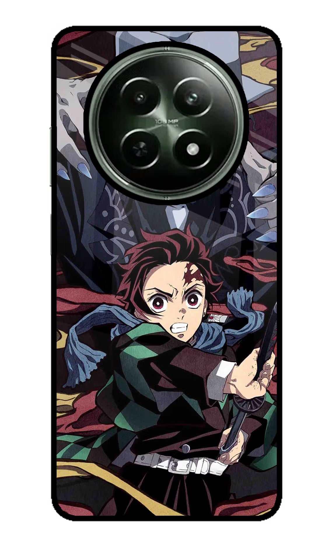 Demon Slayer Realme 12 5G Glass Case Back Cover by Casekaro