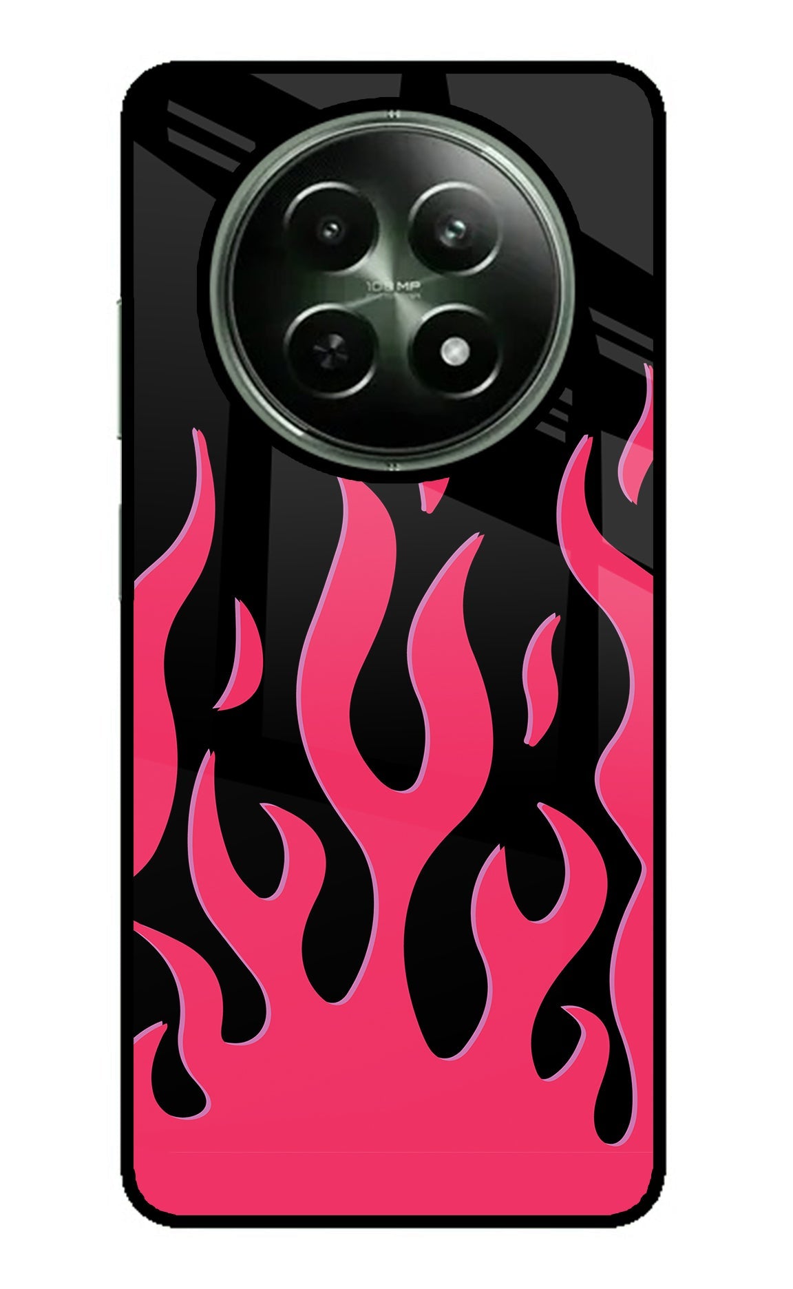 Fire Flames Realme 12 5G Back Cover