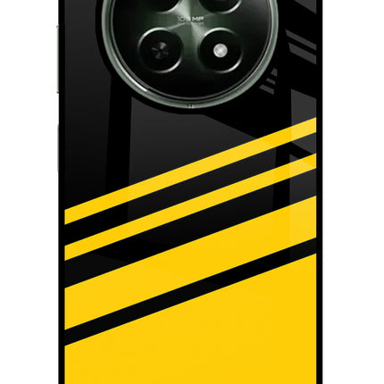 Yellow Shades Realme 12 5G Glass Case
