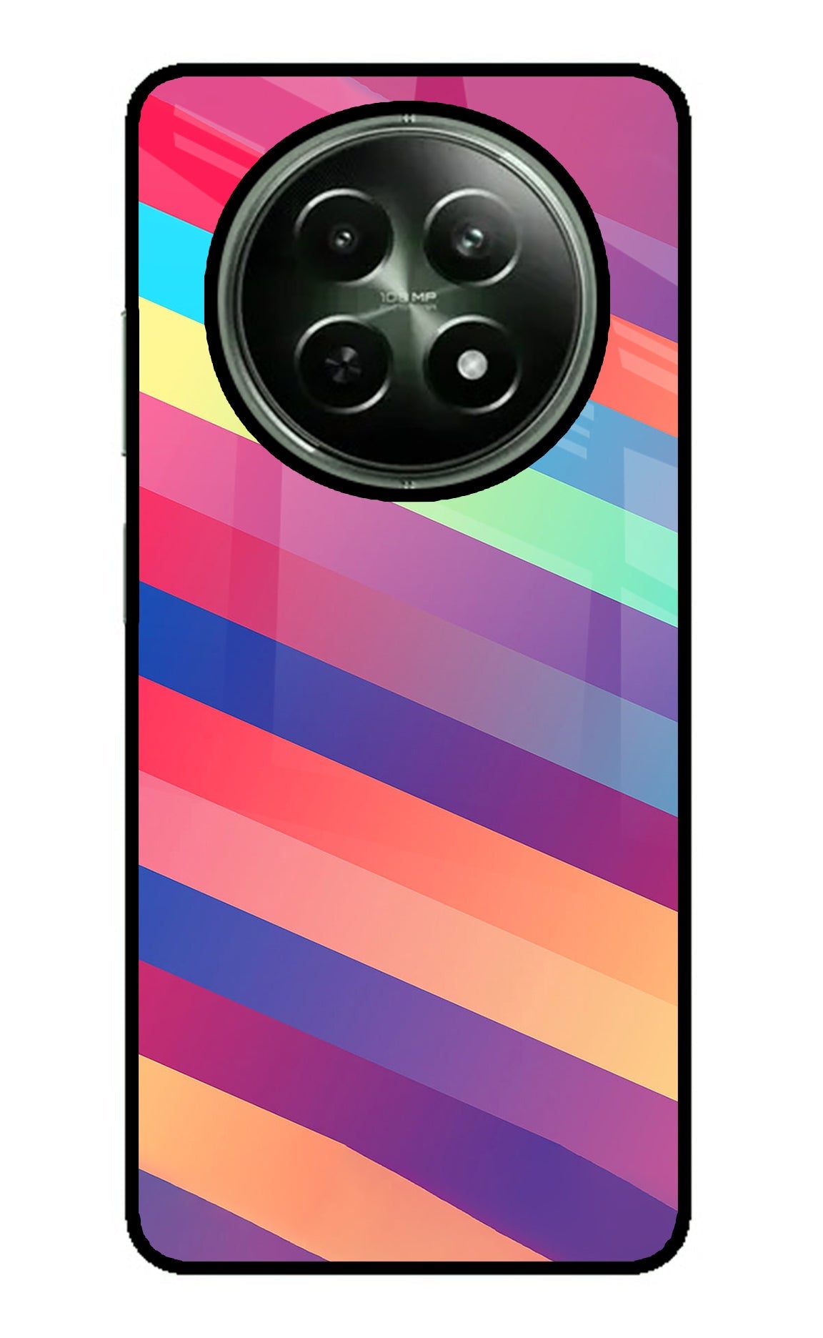 Stripes color Realme 12 5G Back Cover