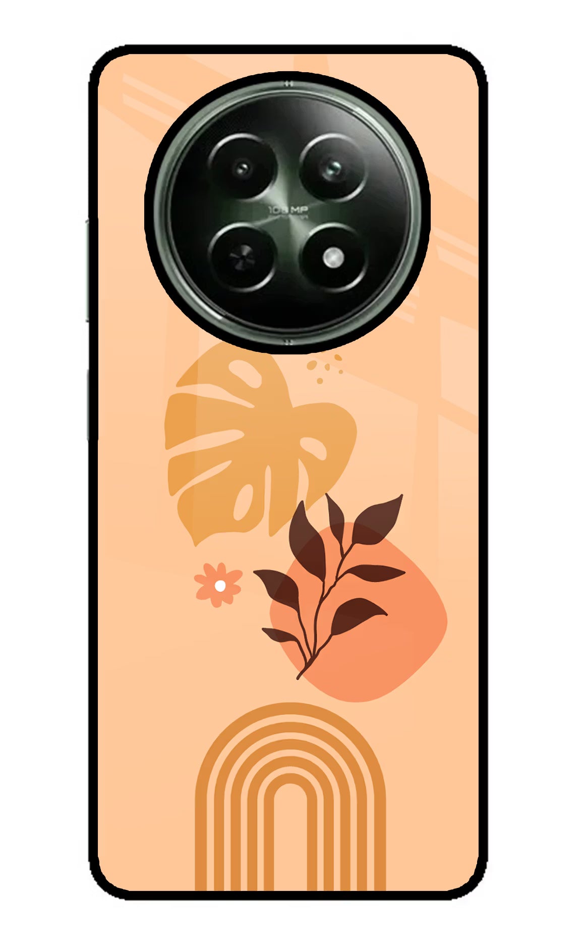 Bohemian Art Realme 12 5G Glass Case Back Cover by Casekaro