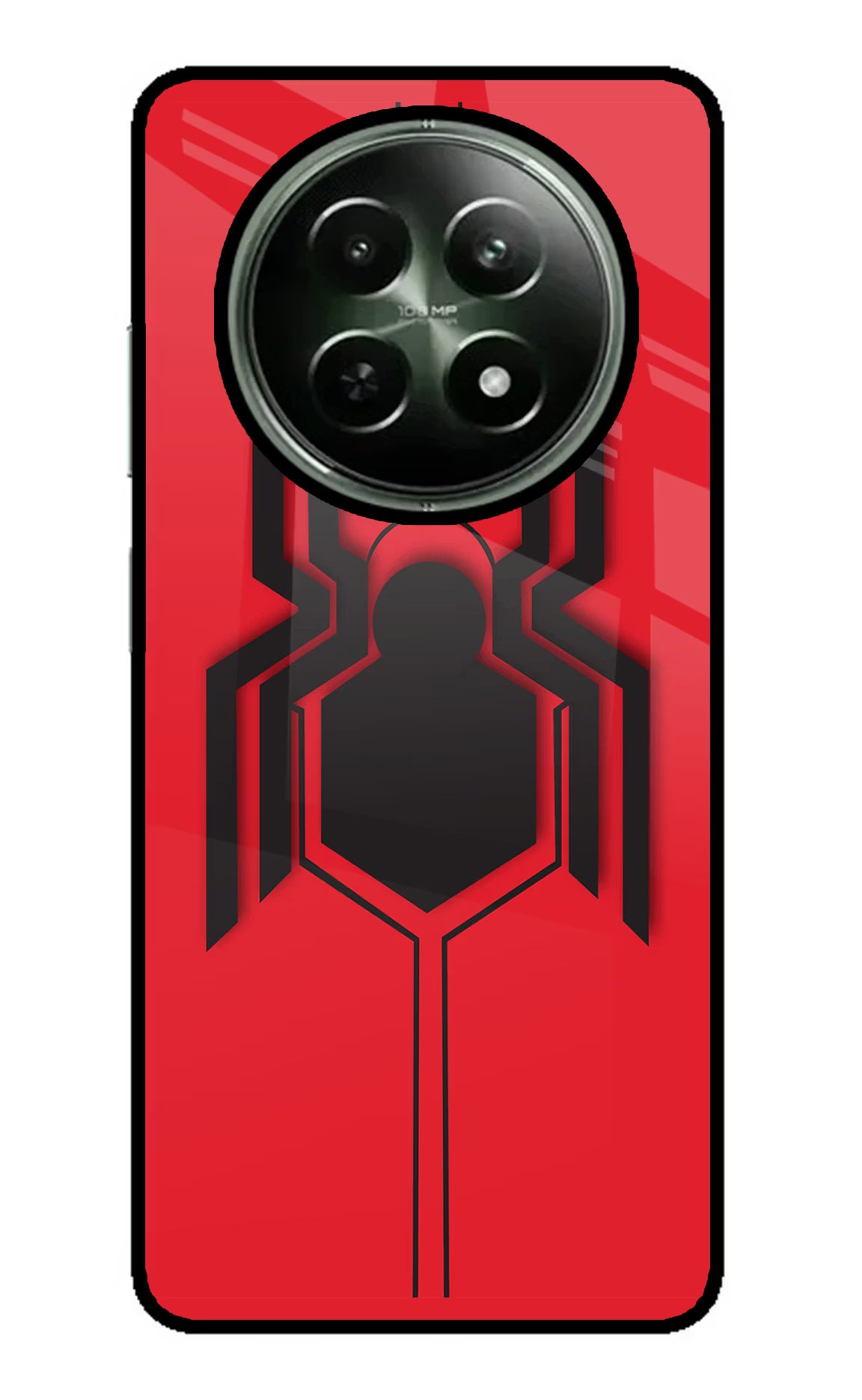 Spider Realme 12 5G Glass Case Back Cover by Casekaro