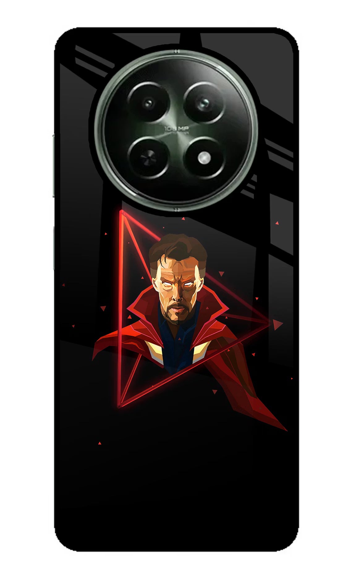 Doctor Ordinary Realme 12 5G Glass Case Back Cover by Casekaro
