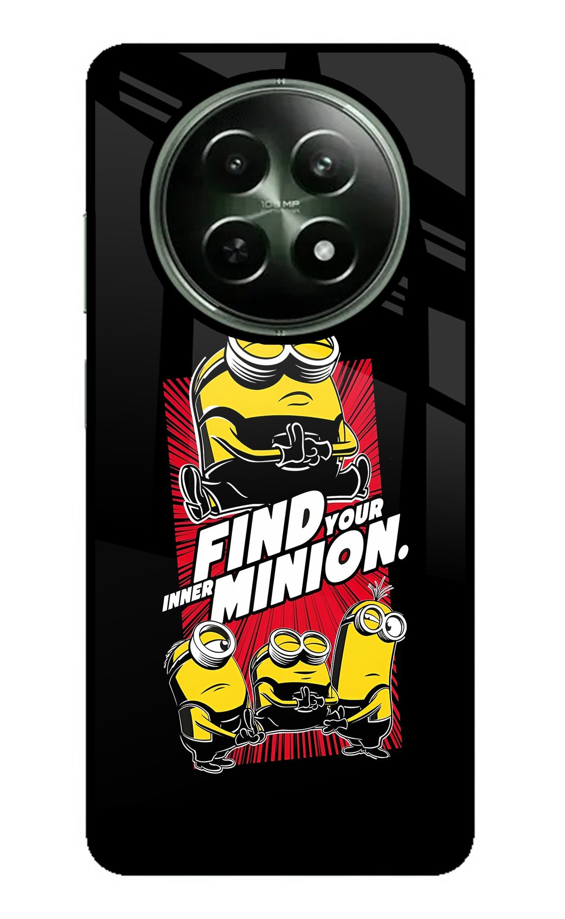 Find your inner Minion Realme 12 5G Glass Case