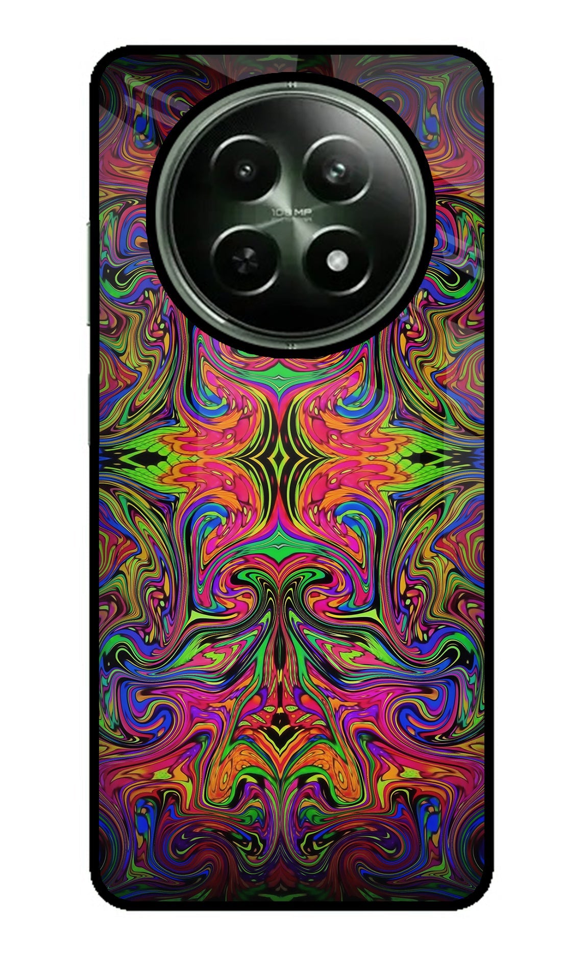 Psychedelic Art Realme 12 5G Back Cover