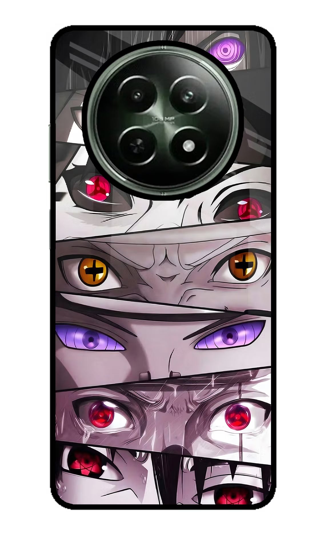 Naruto Anime Realme 12 5G Glass Case Back Cover by Casekaro