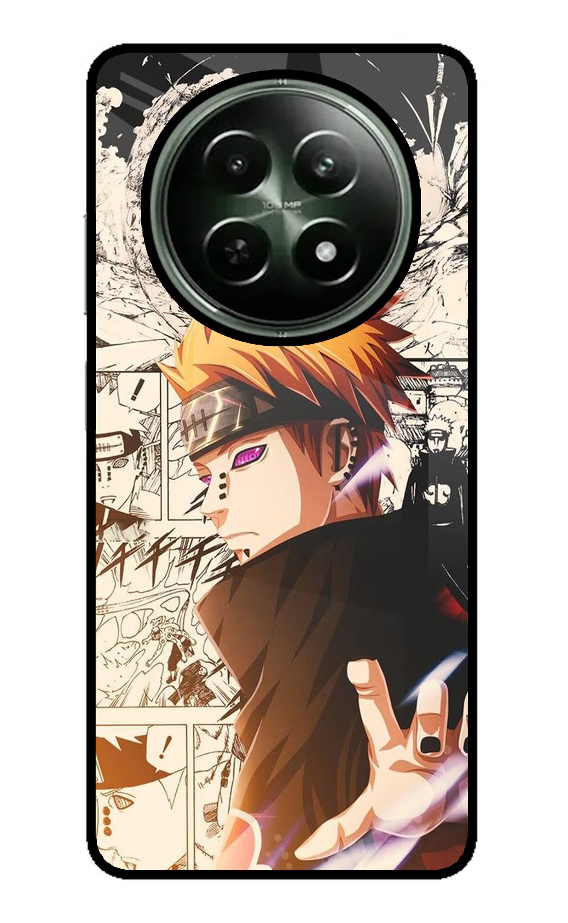 Pain Anime Realme 12 5G Glass Case Back Cover by Casekaro