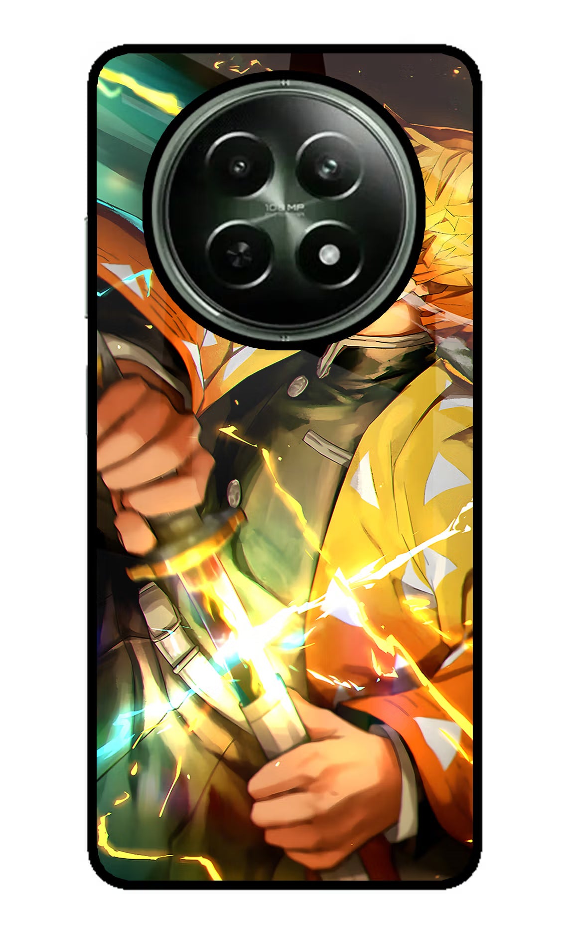 Demon Slayer Realme 12 5G Glass Case Back Cover by Casekaro