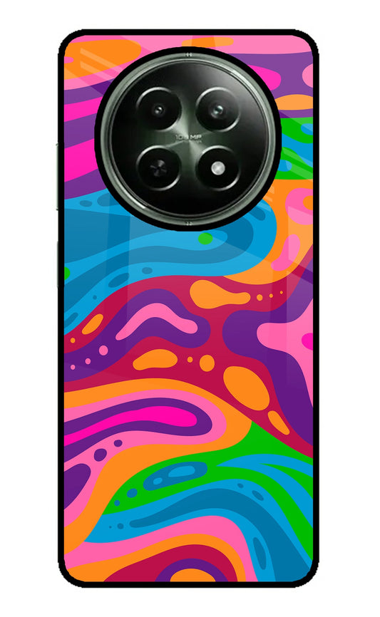 Trippy Pattern Realme 12 5G Glass Case