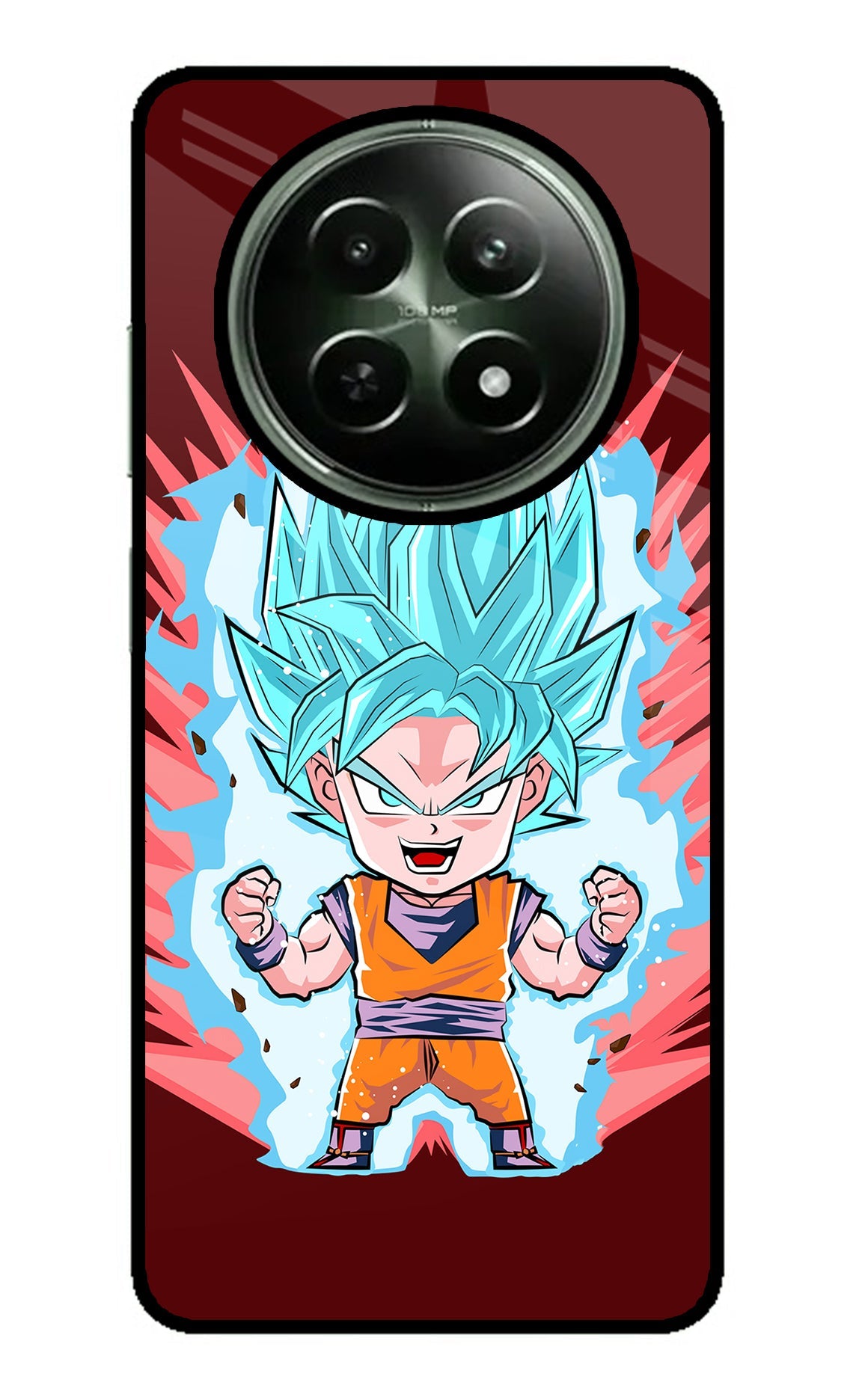Goku Little Realme 12 5G Glass Case