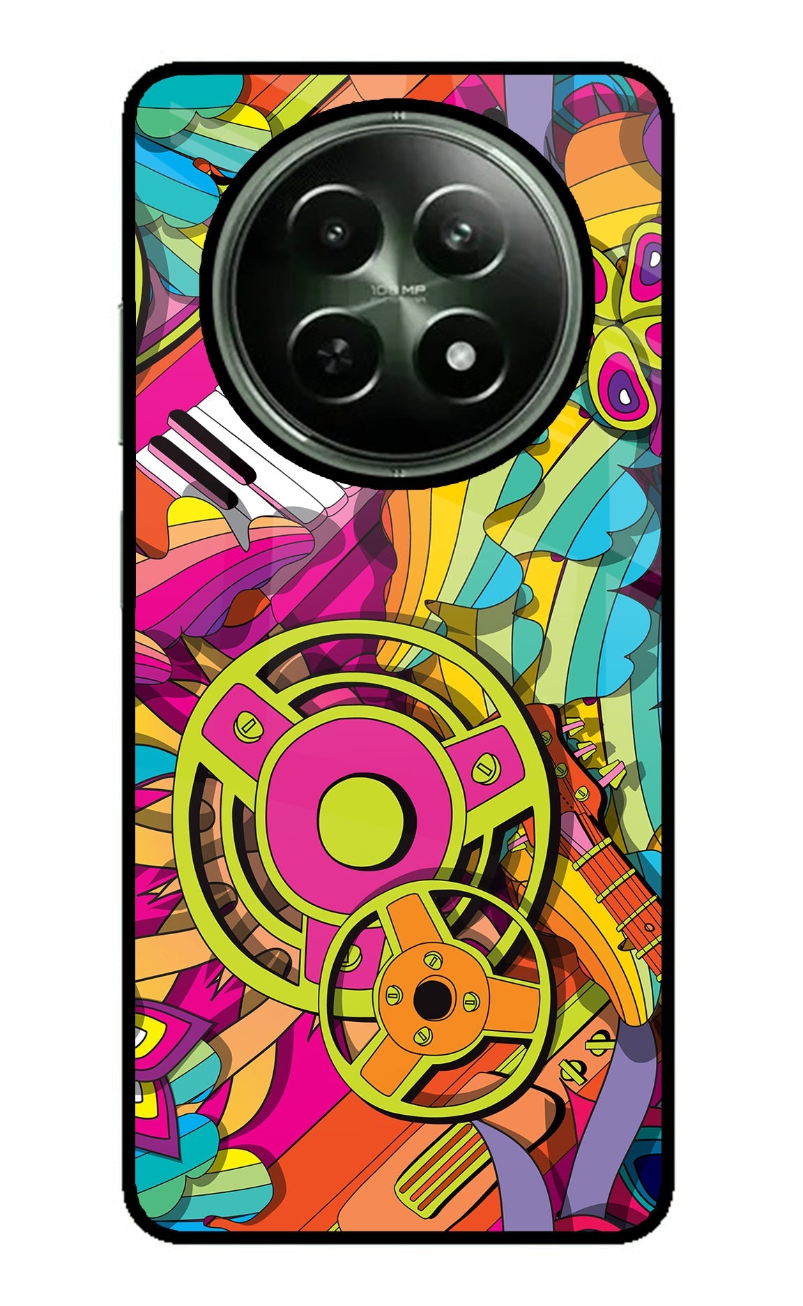 Music Doodle Realme 12 5G Back Cover