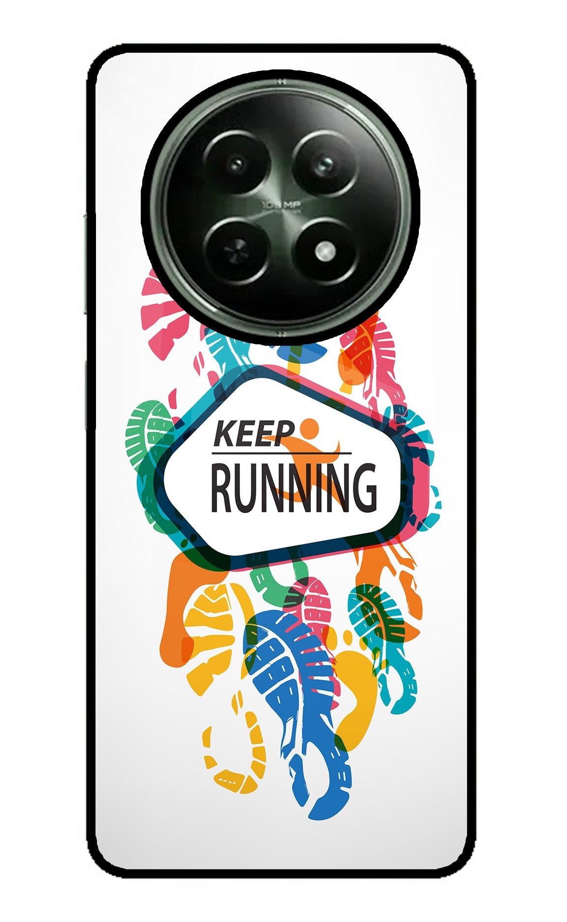 Keep Running Realme 12 5G Back Cover