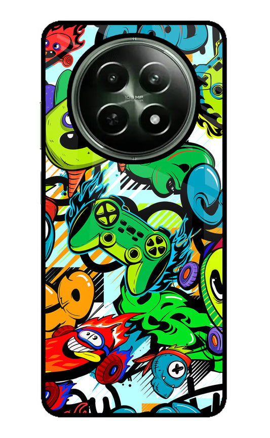 Game Doodle Realme 12 5G Glass Case