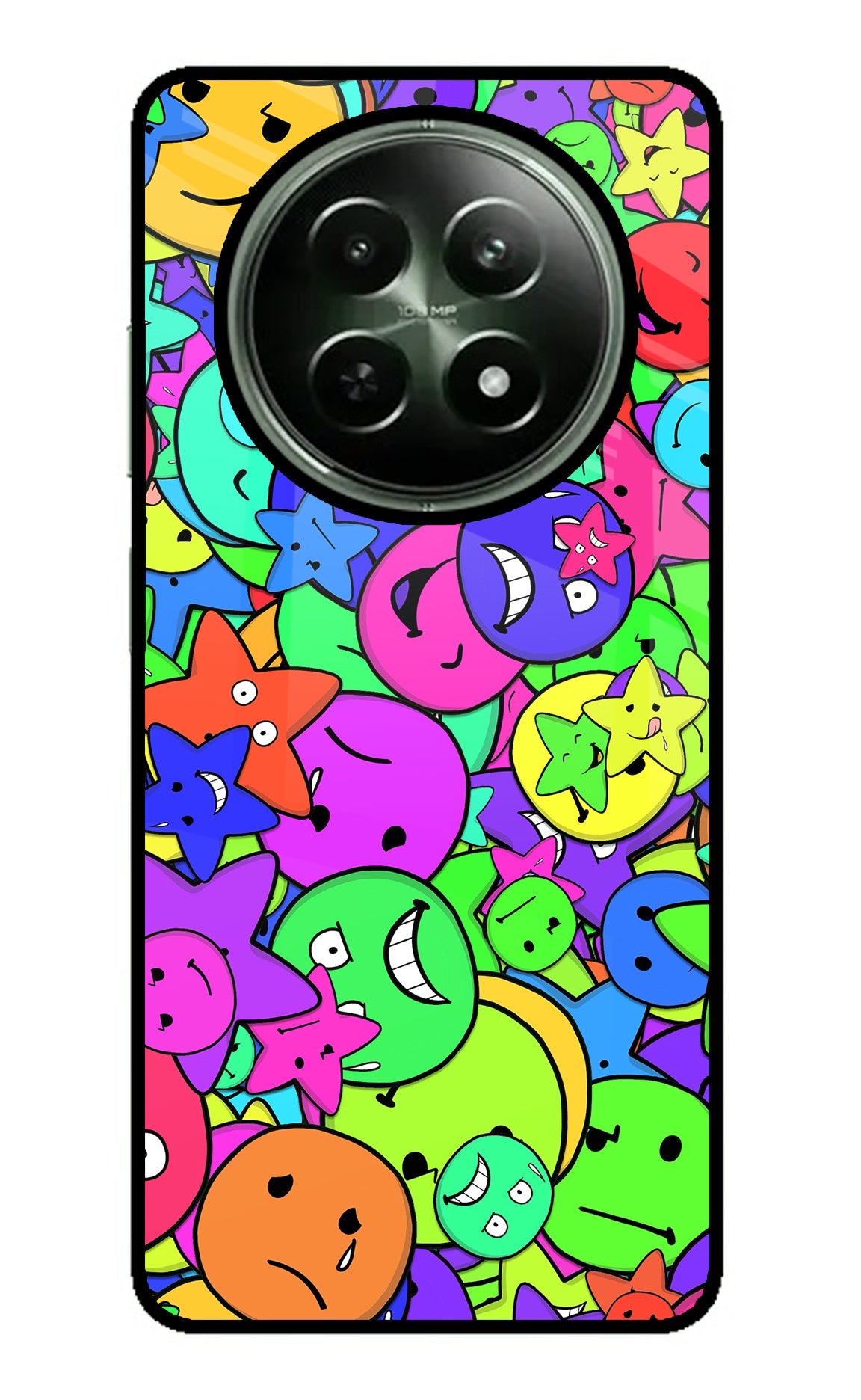 Fun Doodle Realme 12 5G Glass Case