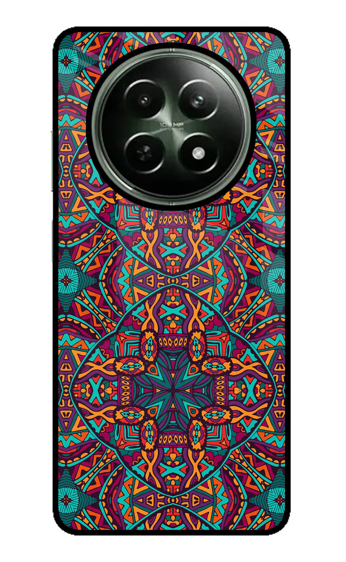 Colour Mandala Realme 12 5G Glass Case