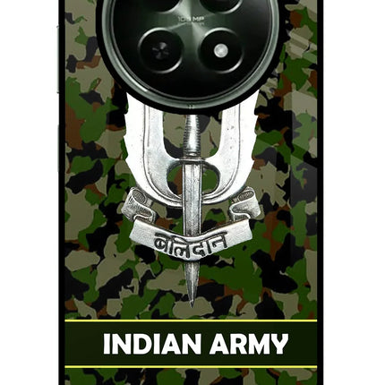 Balidan Indian Logo Realme 12 5G Glass Case