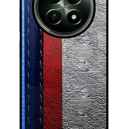 BMW Stripes Realme 12 5G Glass Case
