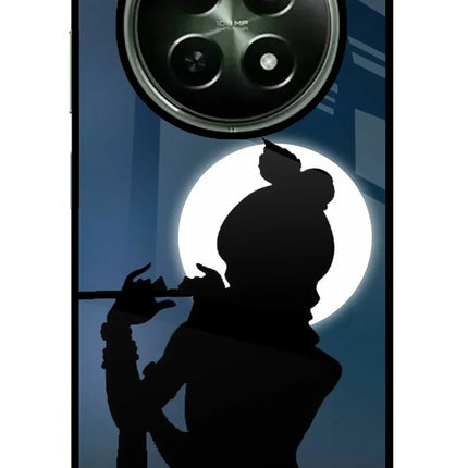 Shri Krishna Silhouette Realme 12 5G Glass Case