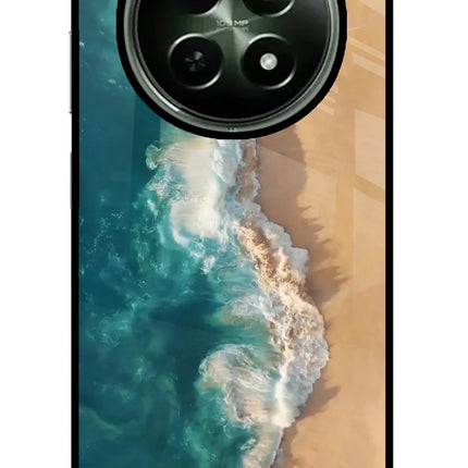 Ocean Beach Realme 12 5G Glass Case