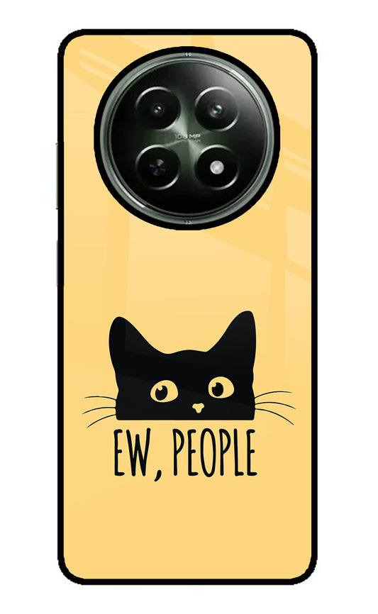 Ew People Catitude Realme 12 5G Glass Case