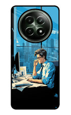 Focused Hustler (AI Generated) Realme 12 5G Glass Case