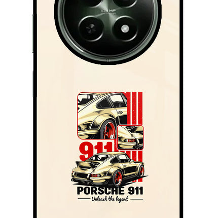 Classic Porsche 911 Realme 12 5G Glass Case