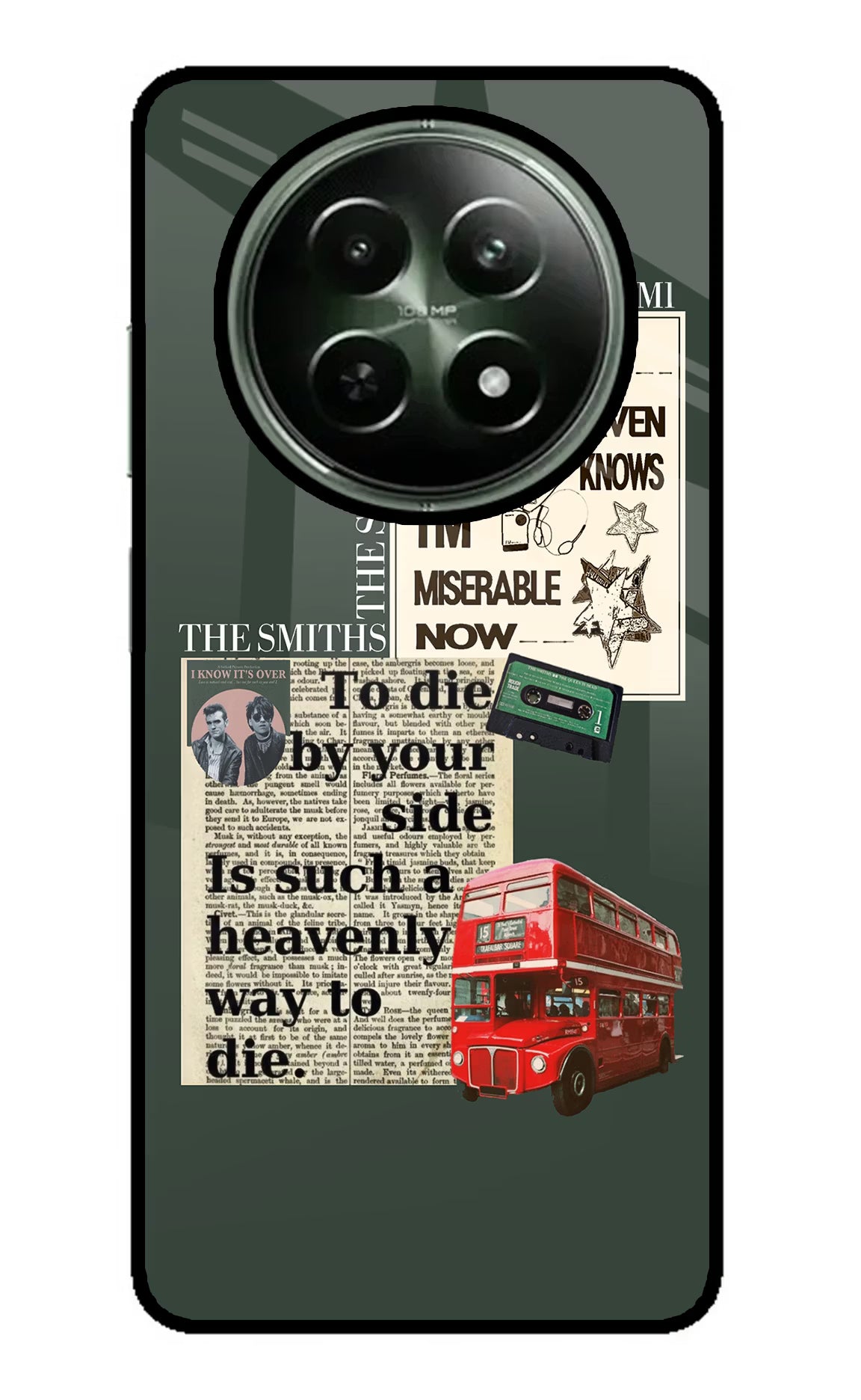 The Smiths Realme 12 5G Glass Case Back Cover by Casekaro