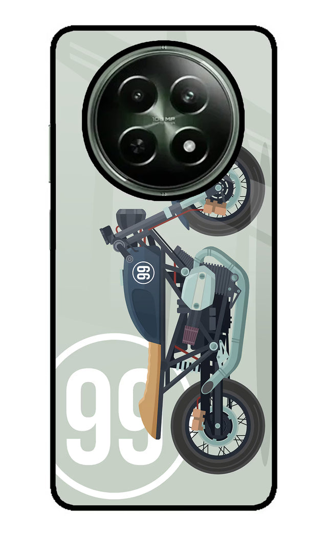 Classic Cafe Racer 99 Realme 12 5G Glass Case